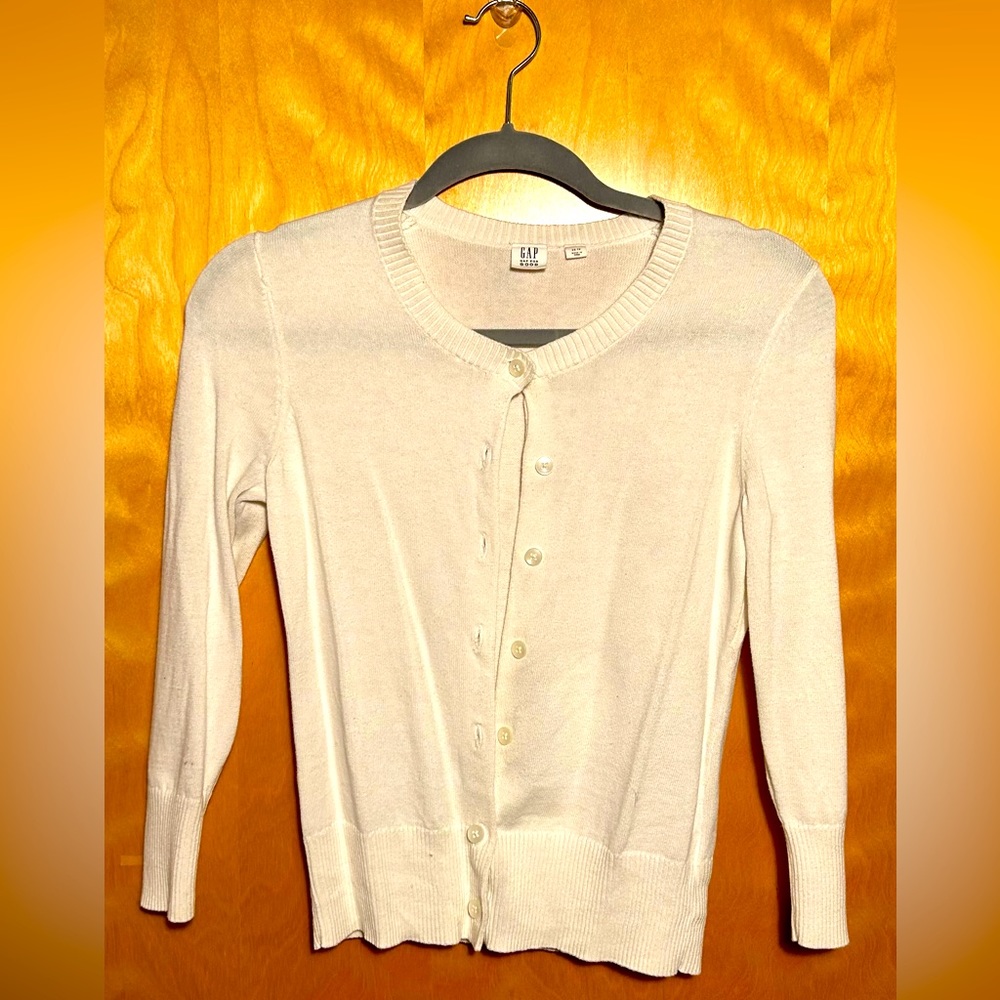 White Cardigan